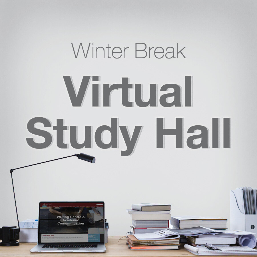 Winter Break Virtual Study Hall