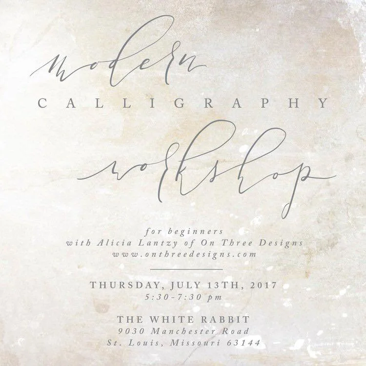 Modern Calligraphy for Beginners