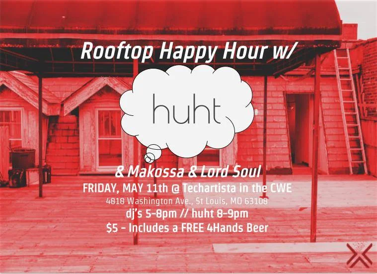 Rooftop Happy Hour w/ Huht// Makossa & Lord Soul