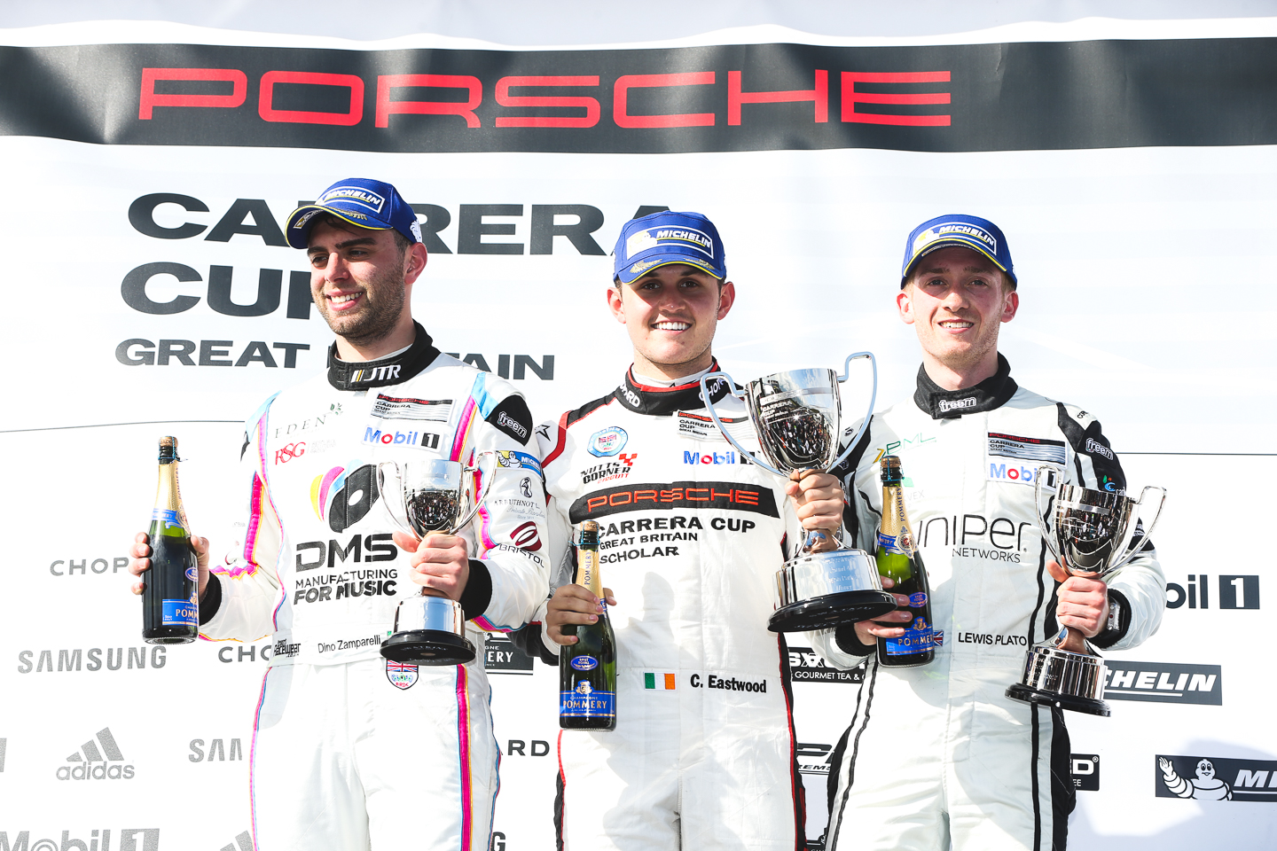 I can confirm this is my fake smile! I was pretty fed up after Race 2 and just wanted to leave...