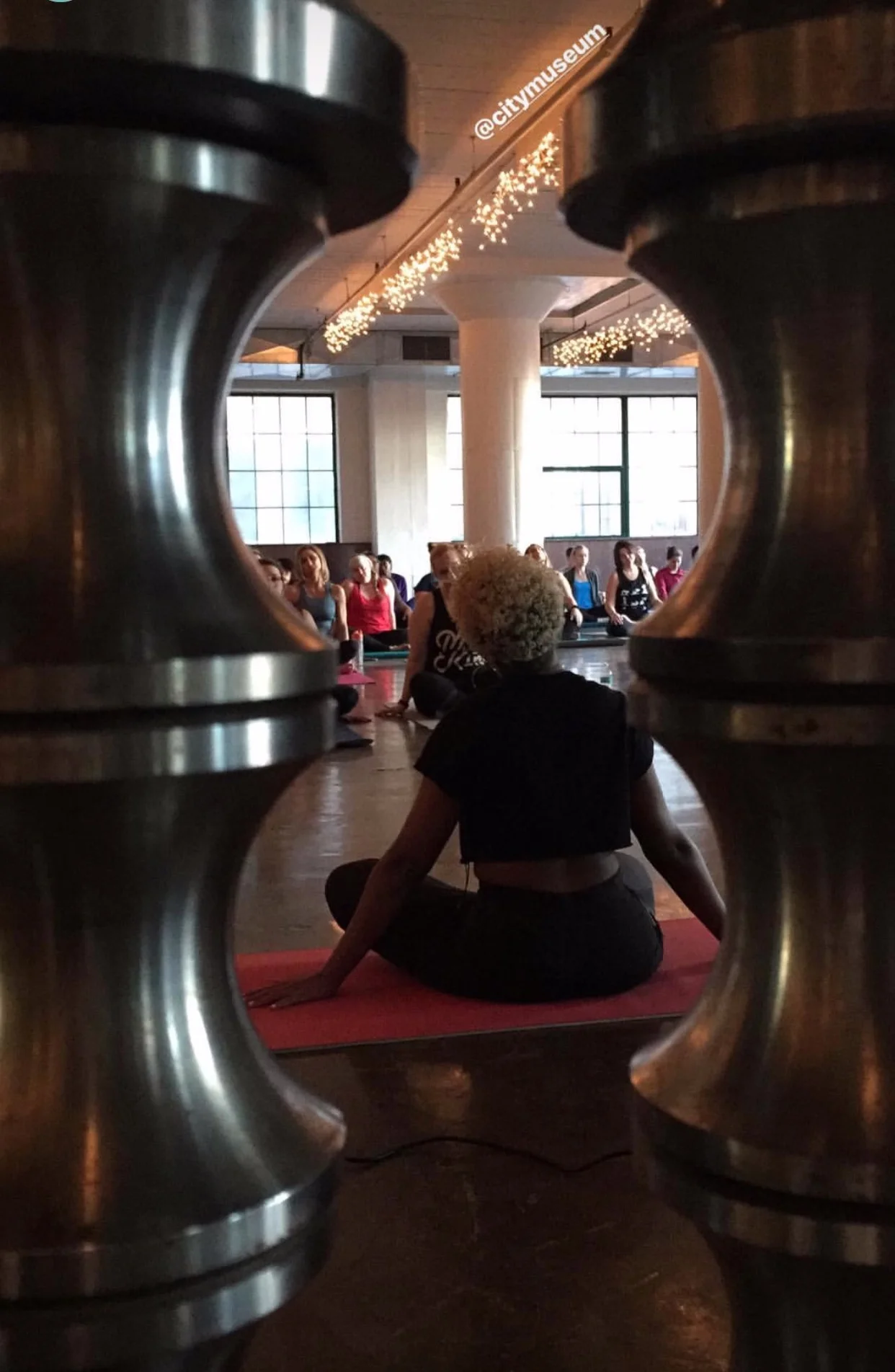 Yoga + Grown Up Recess at City Museum
