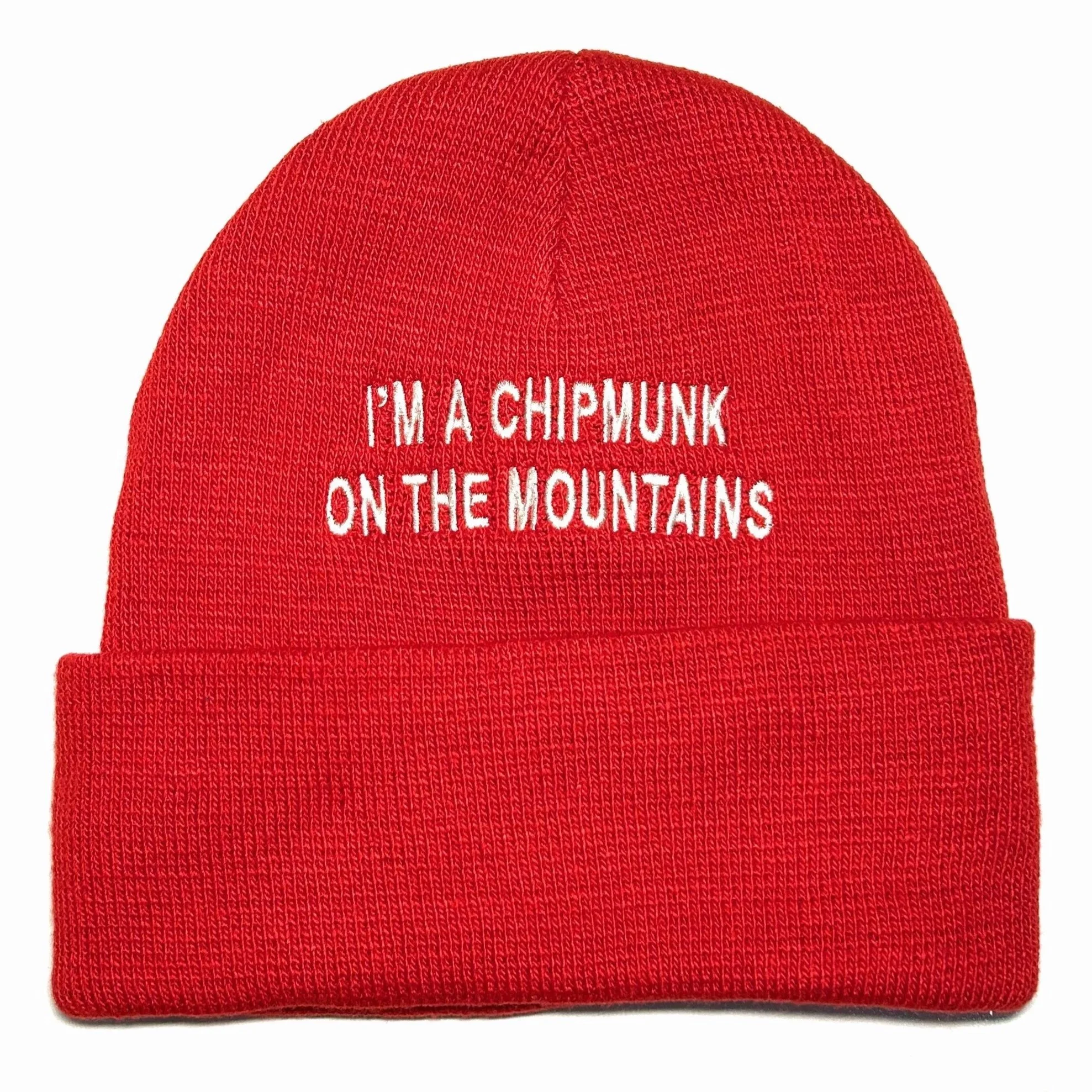 Red Poetry Cap