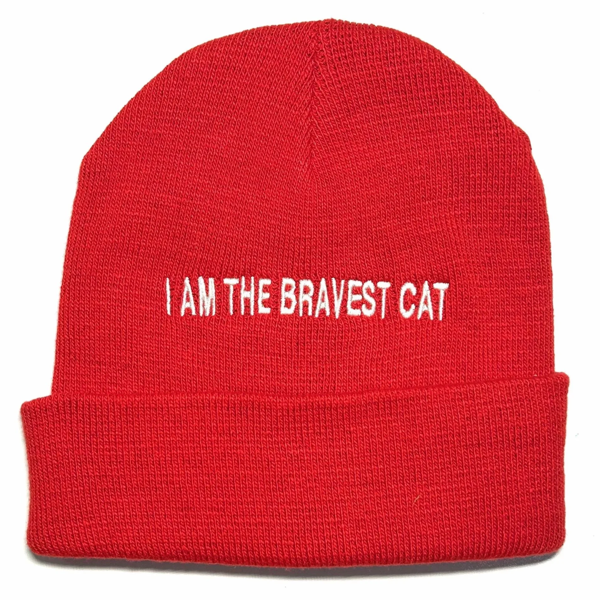 Red Poetry Cap