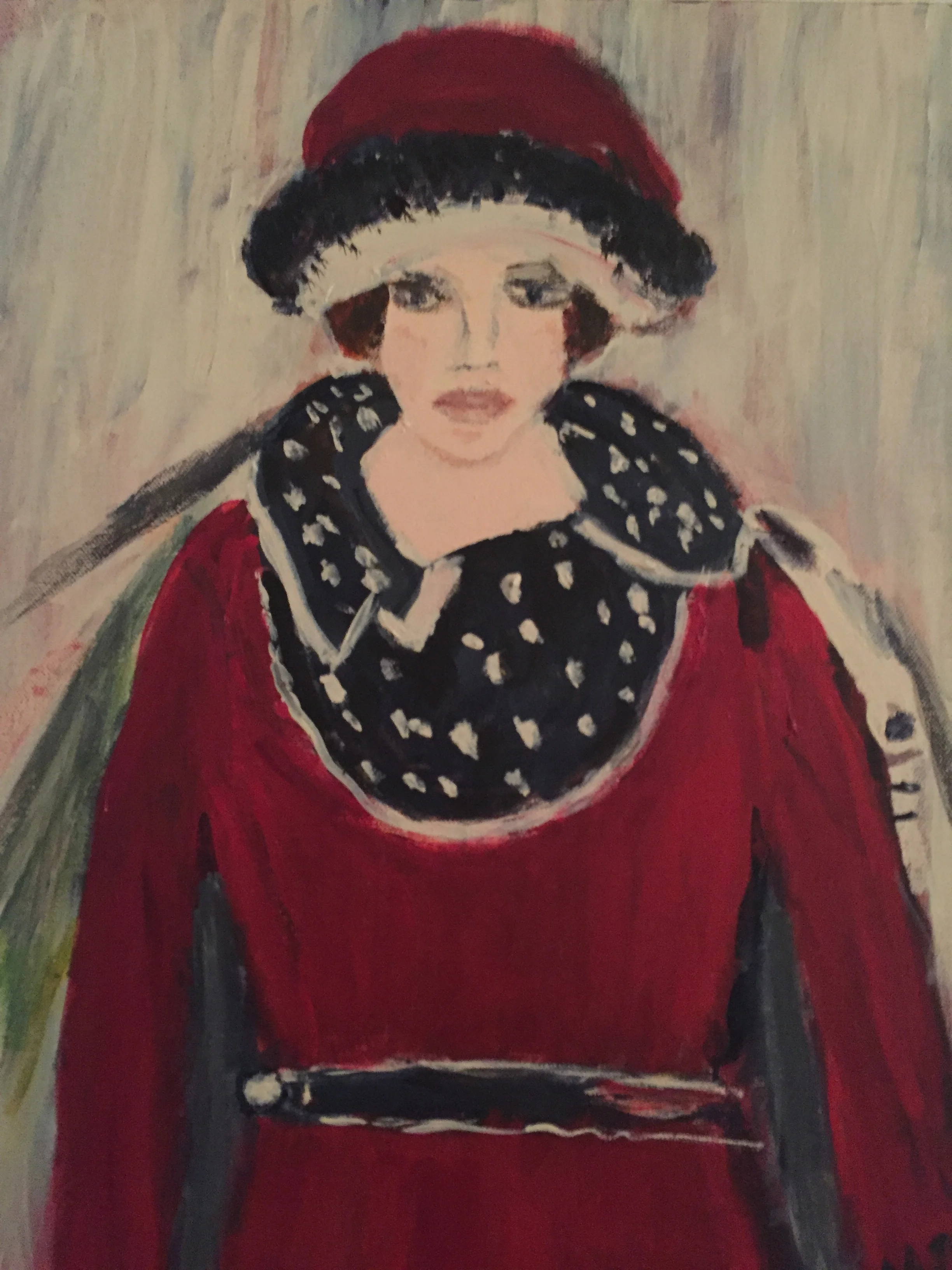 Woman in Hat (The Artist)