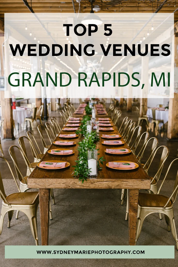 5 Favorite Wedding Venues in Grand Rapids, Michigan
