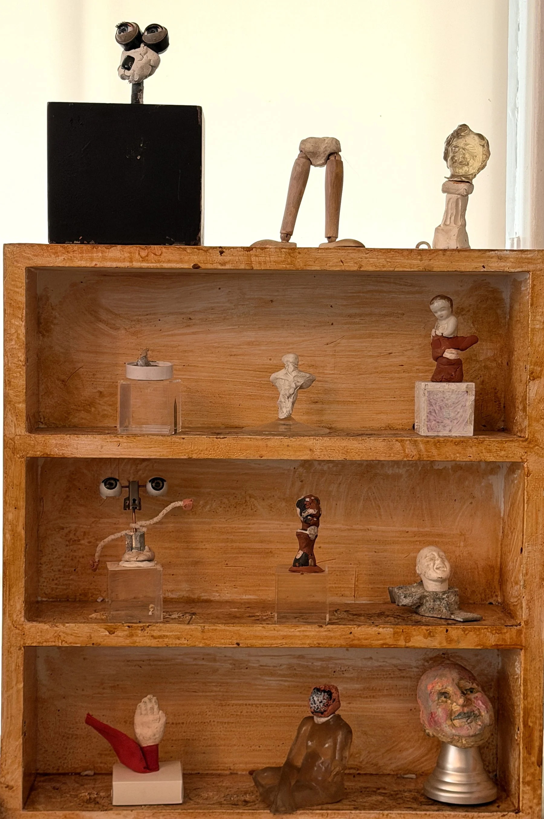 Various small sculptures, 20 x 18 inches, 2026