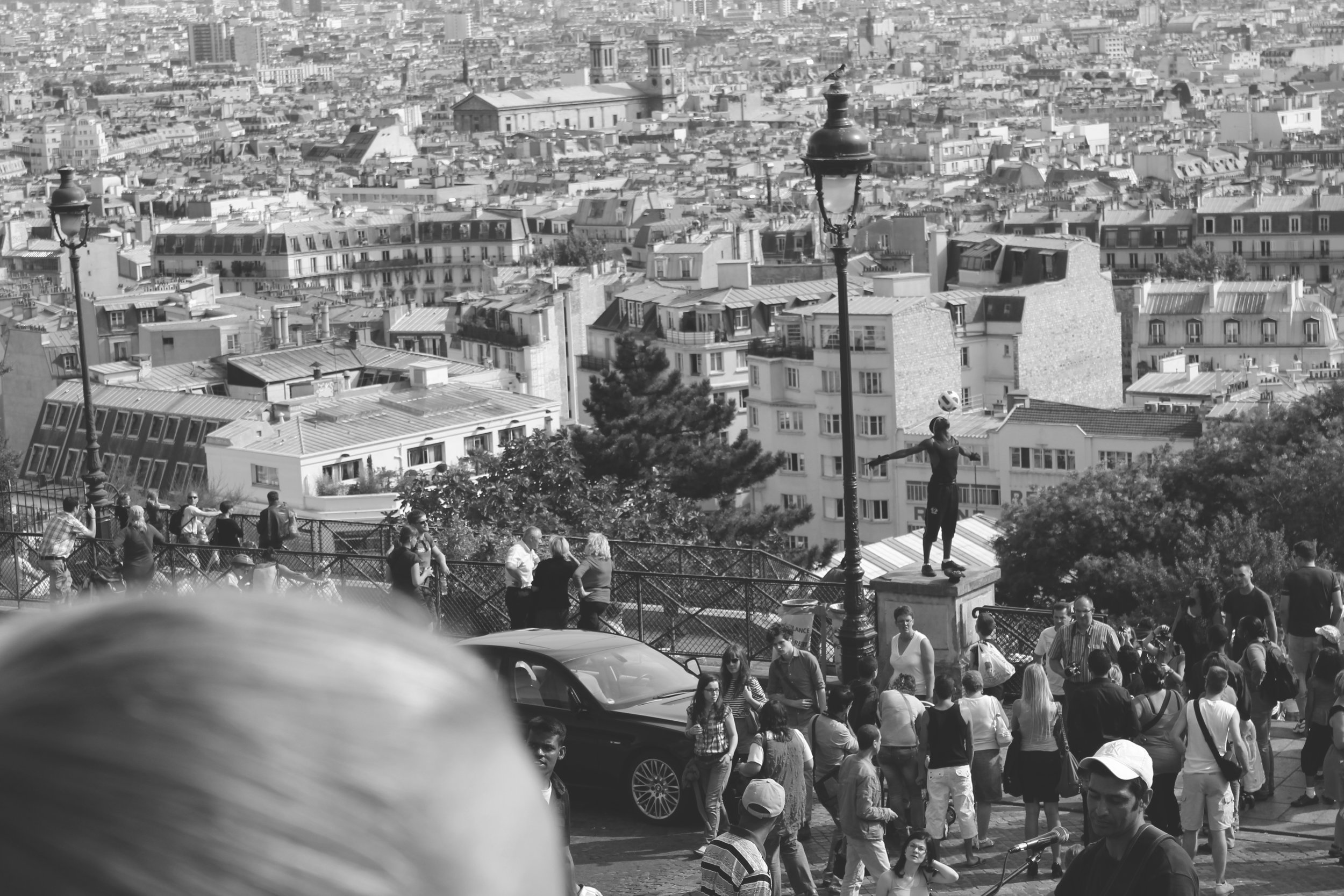   Sacre Coeur.&nbsp; Concept photo for  Last Year at Gare D'Austerlitz.&nbsp; Canon T2i, 2015 