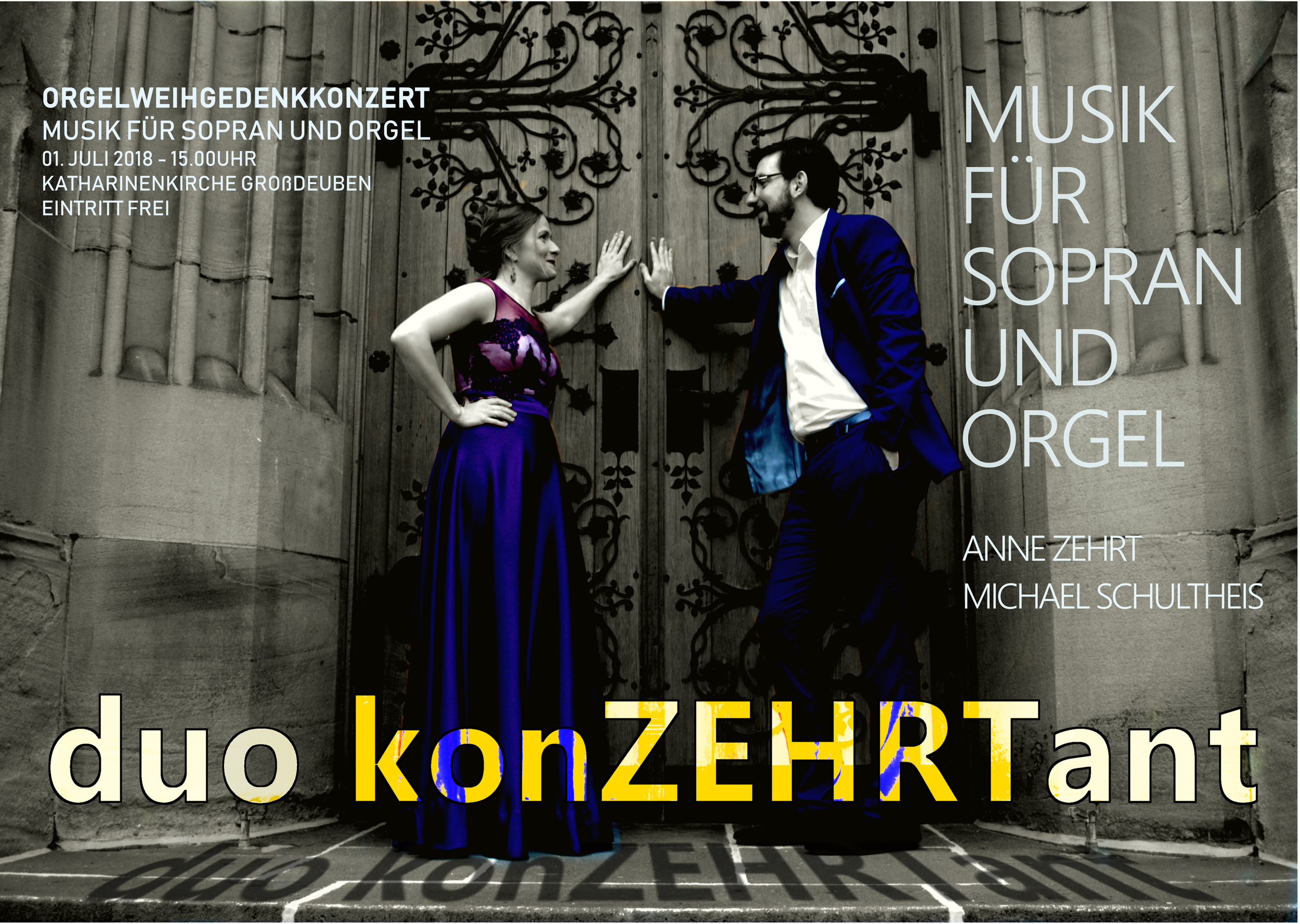 Duo kon'ZEHRT'ant - Sopran und Orgel