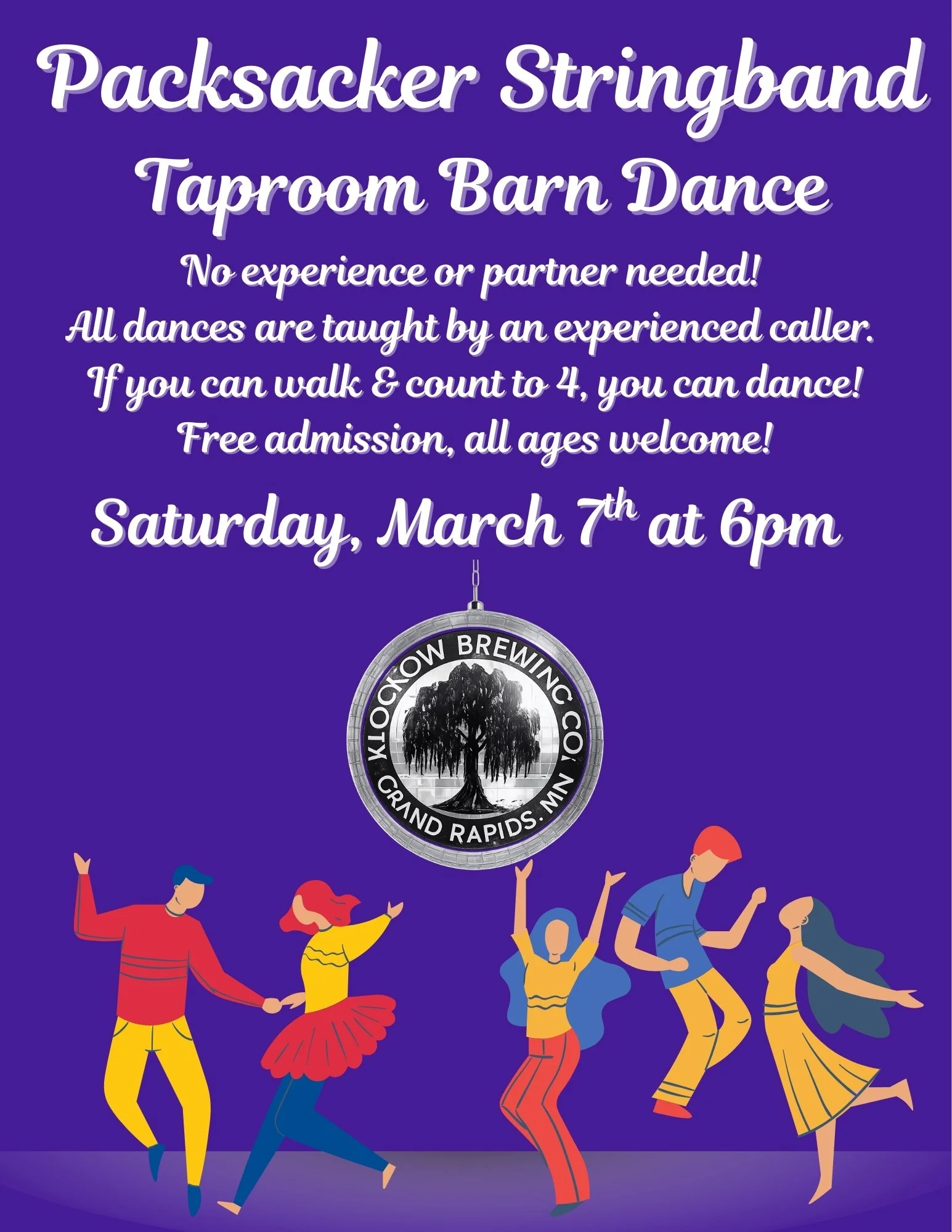 Packsacker Stringband Taproom Barn Dance