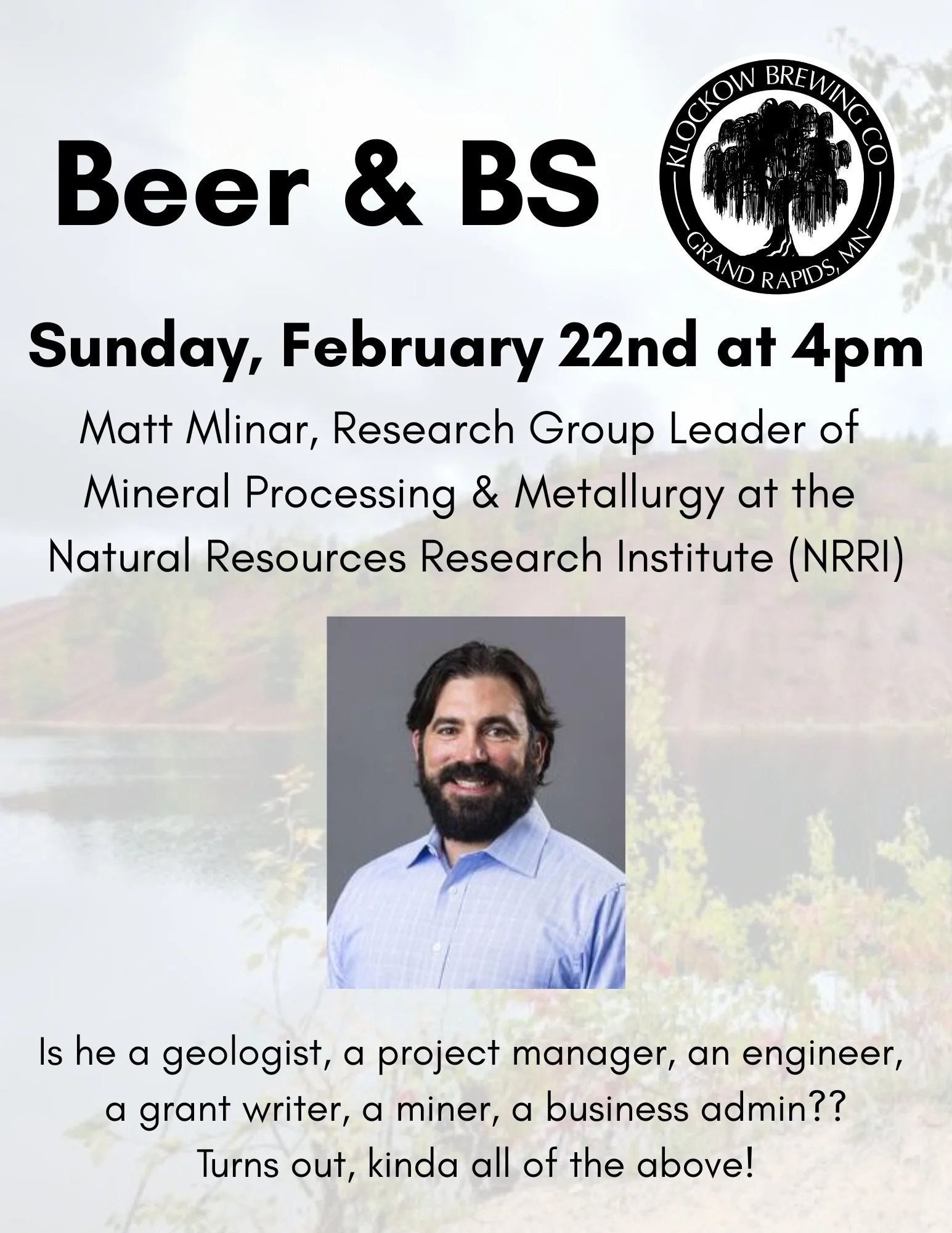 Beer & BS - Matt Mlinar, Mining Researcher