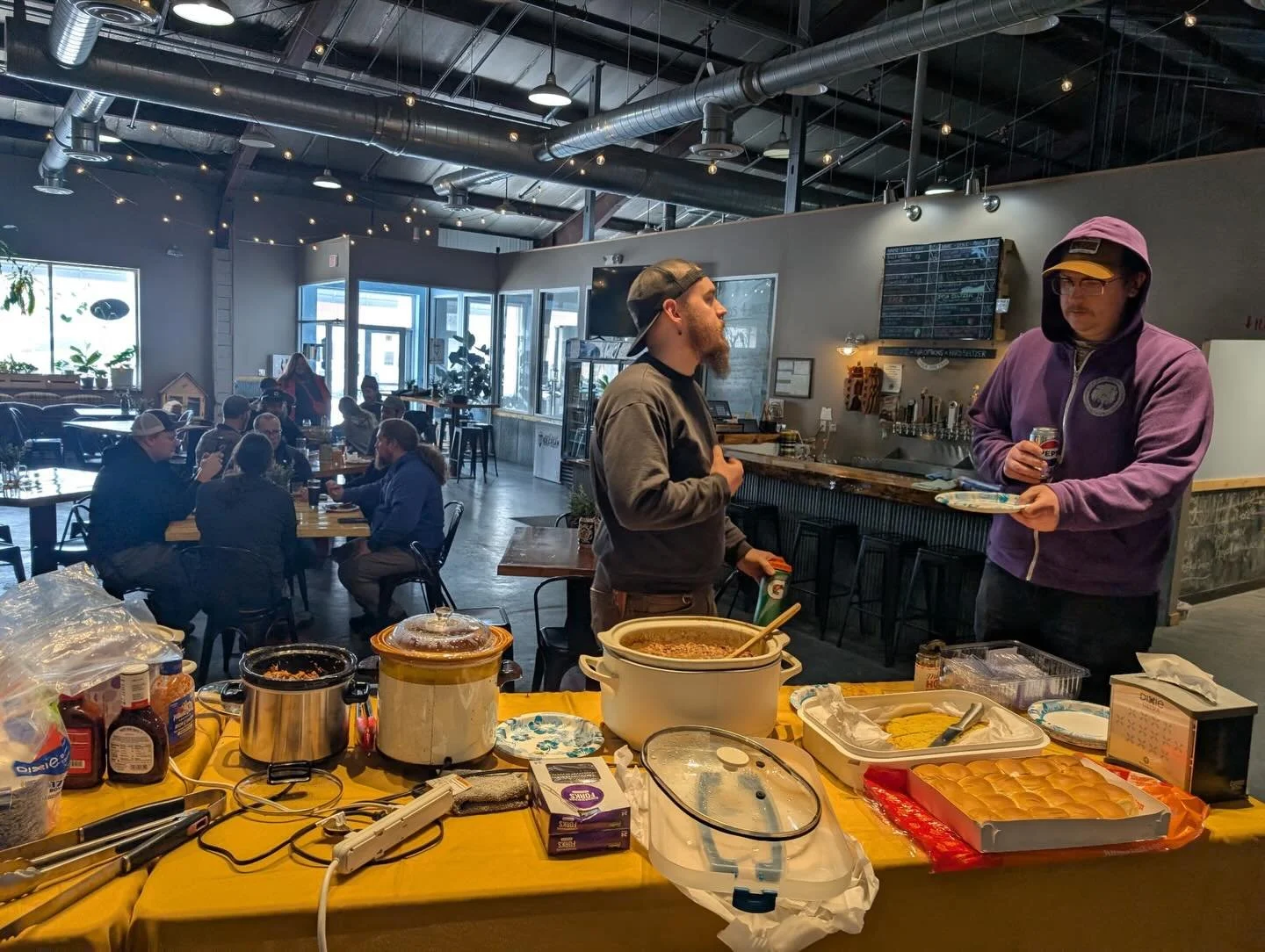 Great start to the week with the third installment of the &ldquo;People Powered Pilsner&rdquo; collab with @bemidjibrewing and @jackpinebrewery all orchestrated by the lovely folks at @kaxe_kbxe. Huge shoutout to @mckeonhugh for organizing this team 