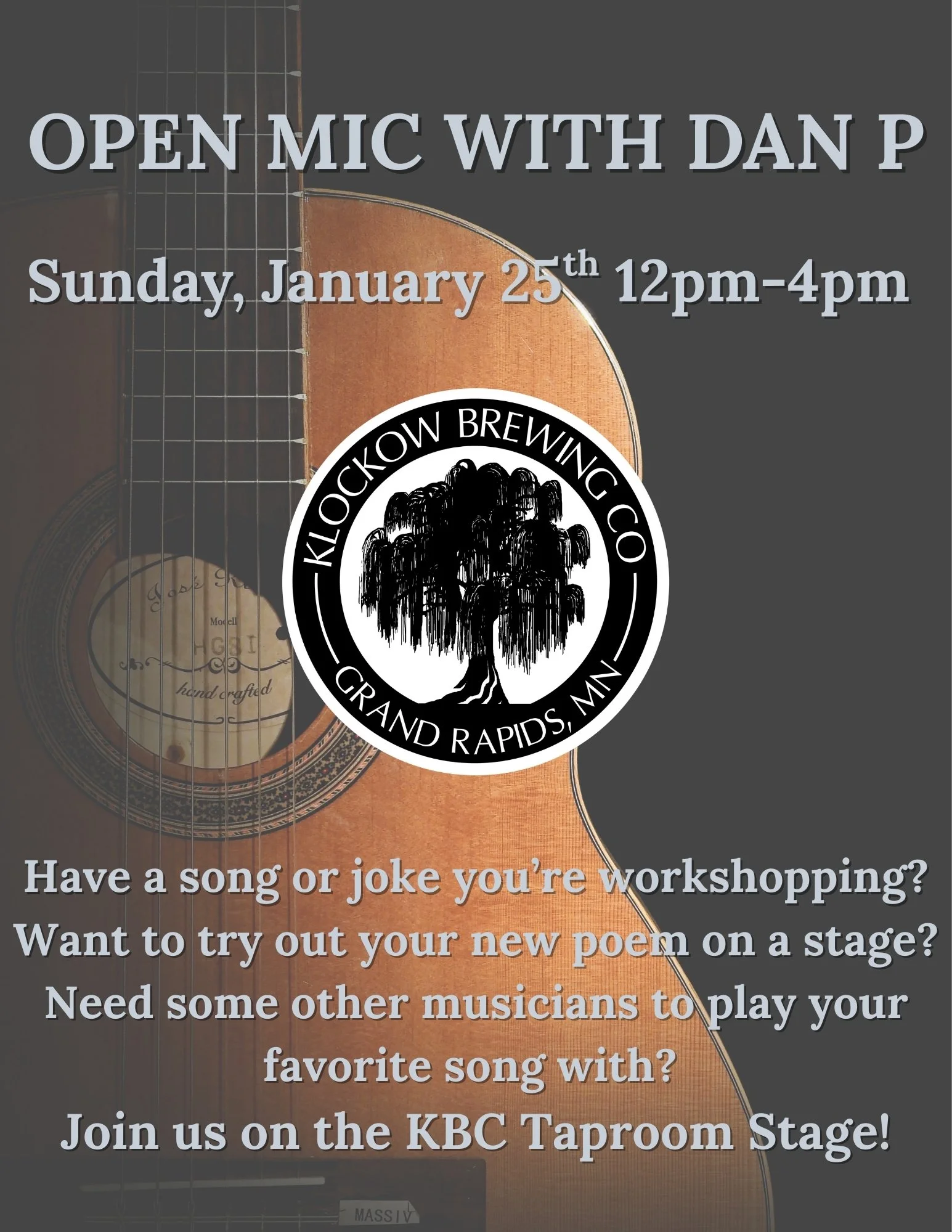 Open Mic with Dan P