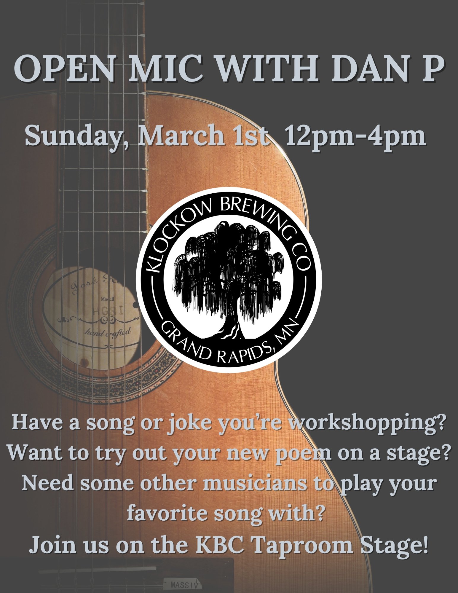 Open Mic with Dan P 