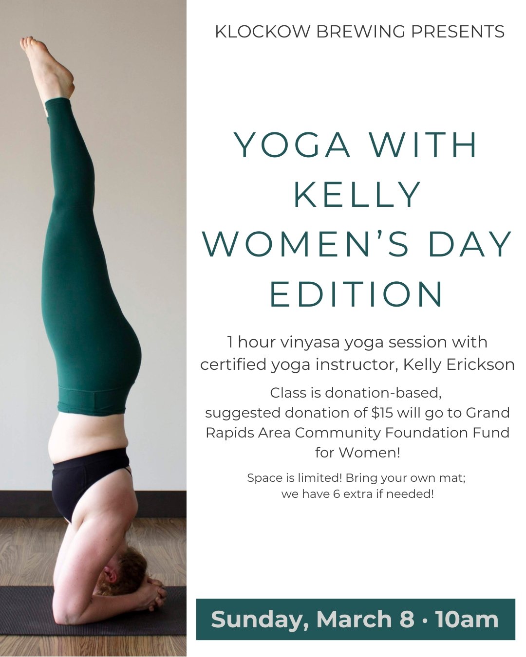 Yoga with Kelly - Women's Day Edition