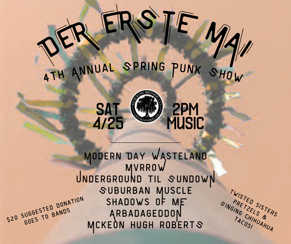 Der Erste Mai - 4th Annual Spring Punk Show