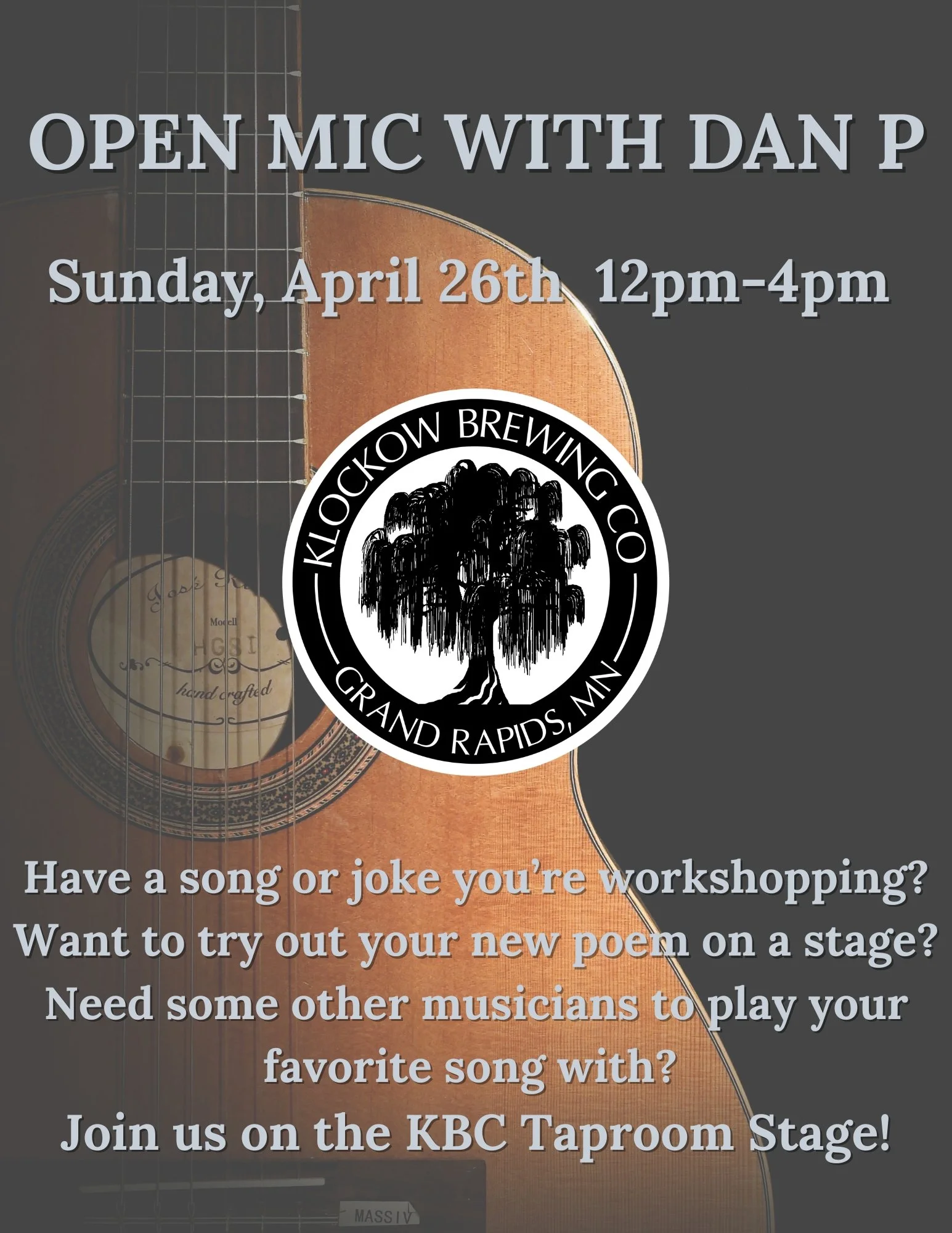 Open Mic with Dan P 