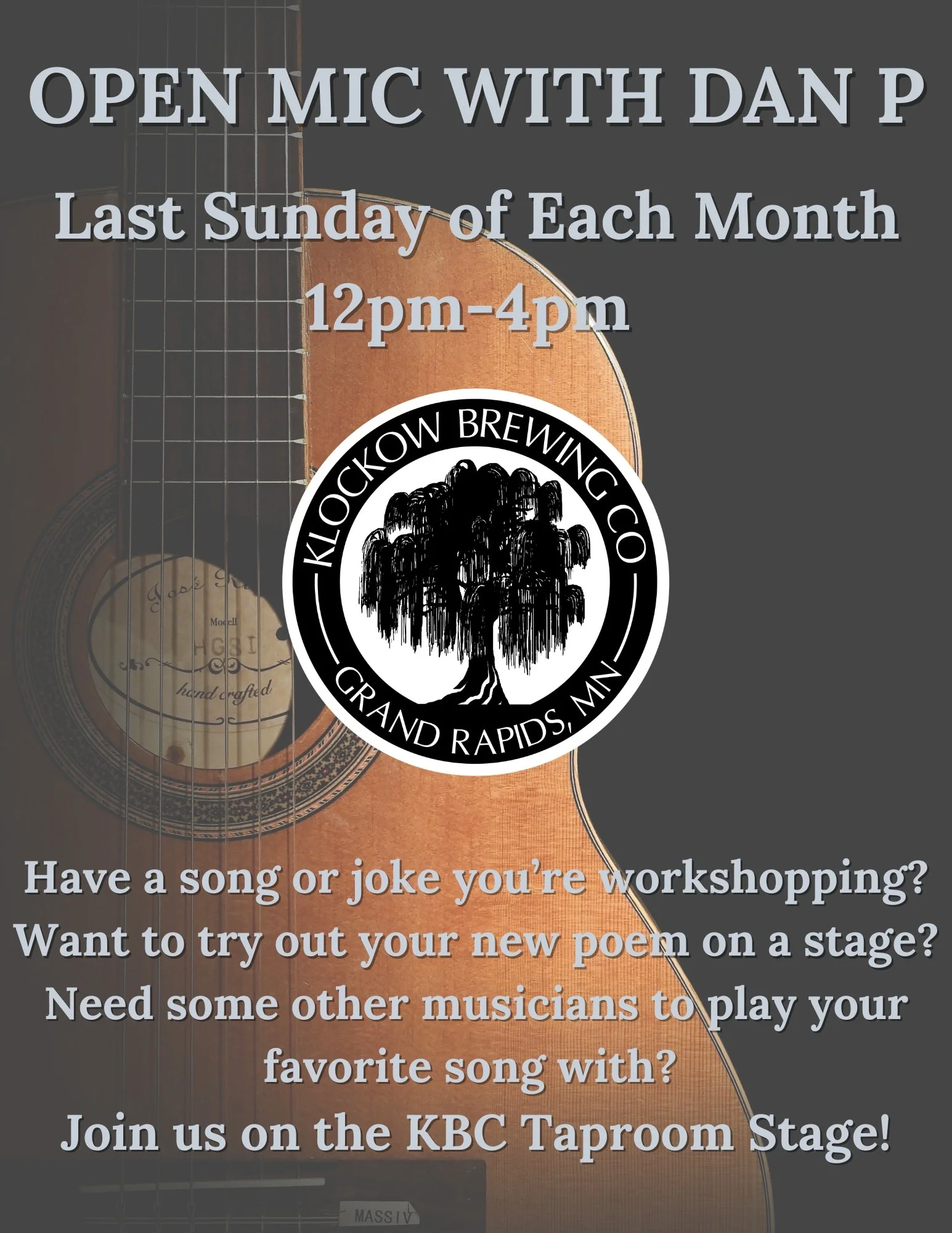 Open Mic with Dan P 