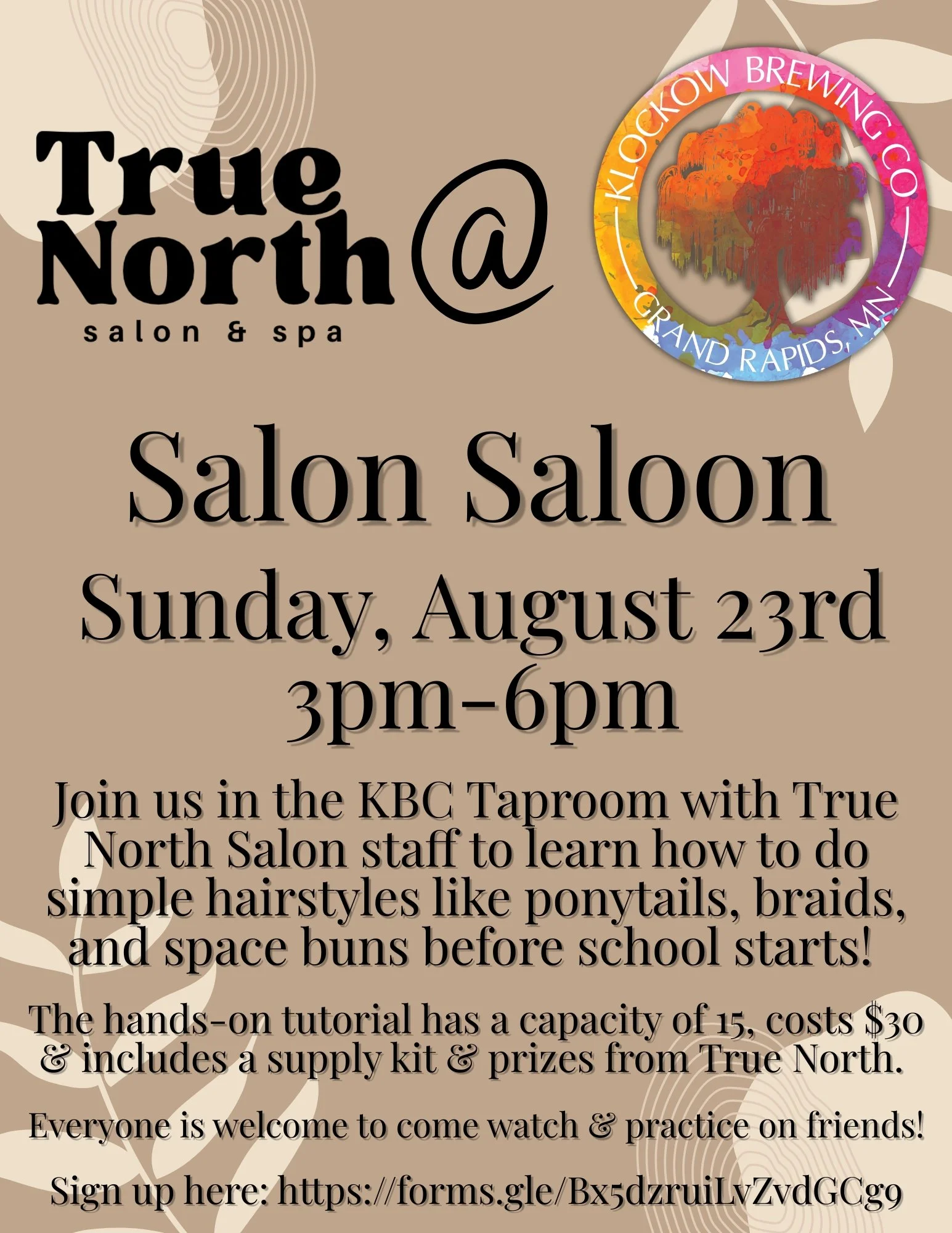 Salon Saloon with True North Salon &amp;. Spa