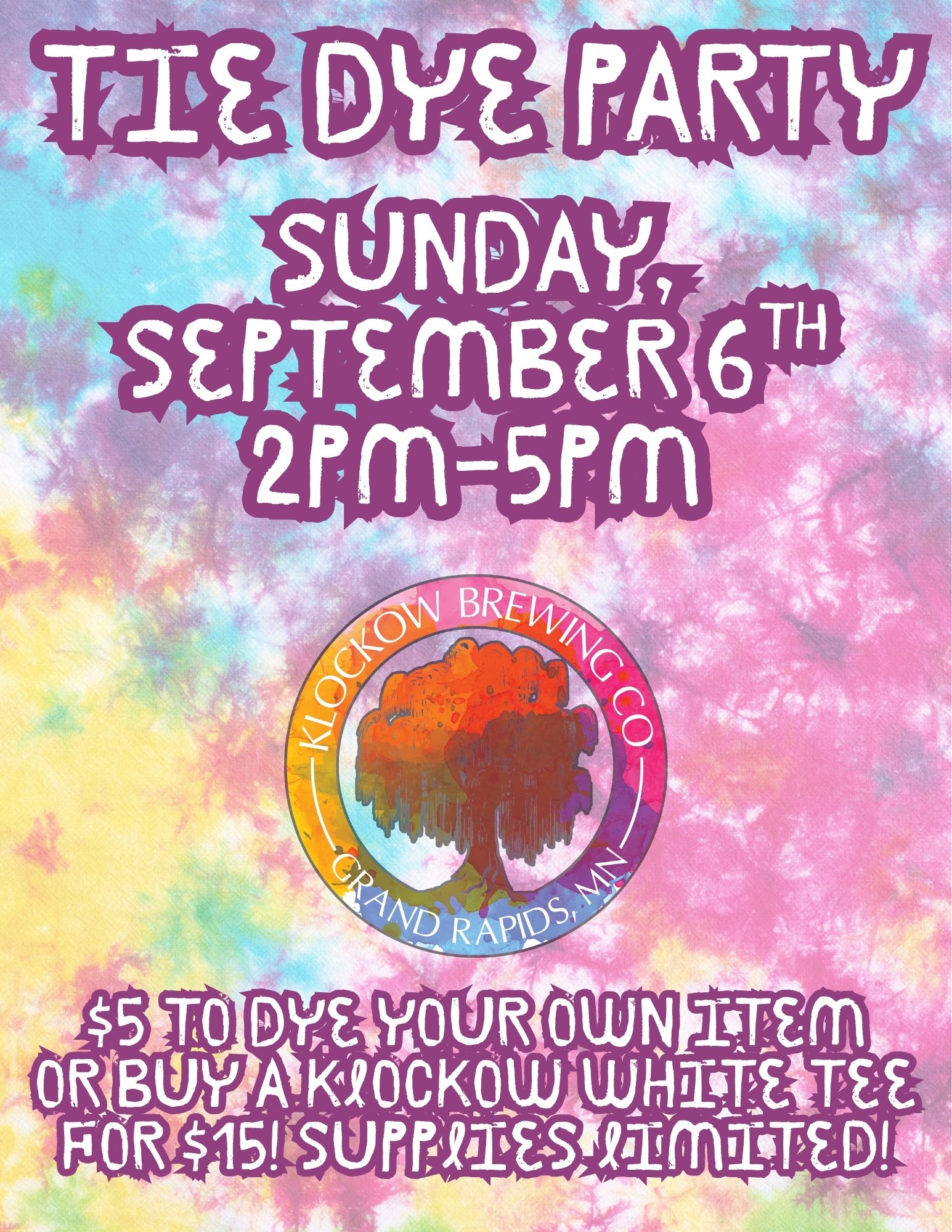 Tie Dye Party!