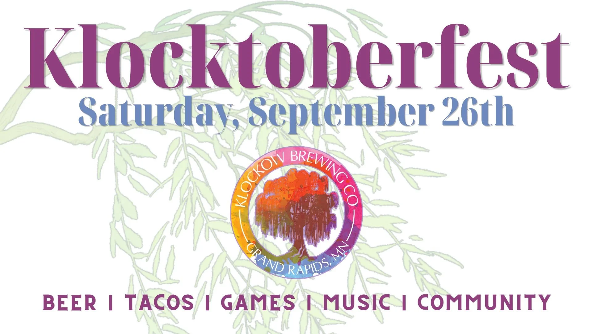 Klocktoberfest!