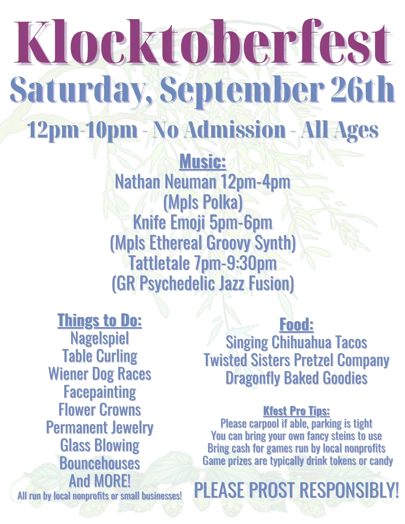 Klocktoberfest!