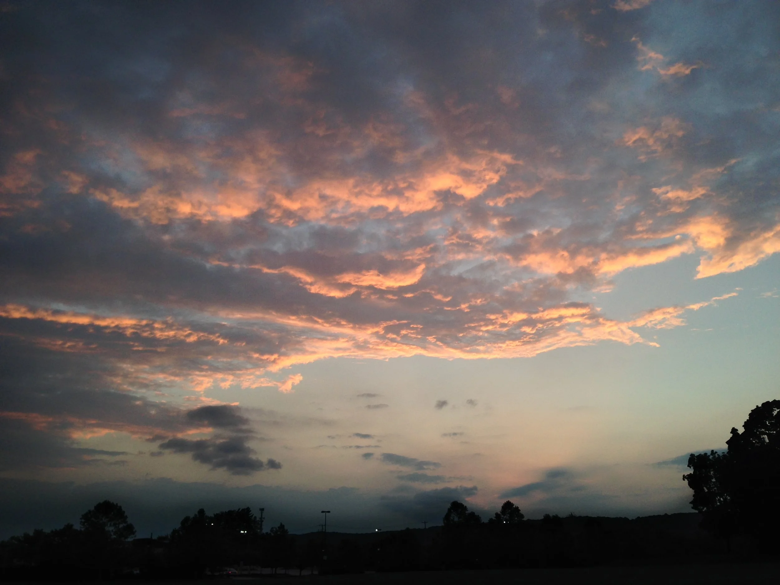 Orange Colored Sky