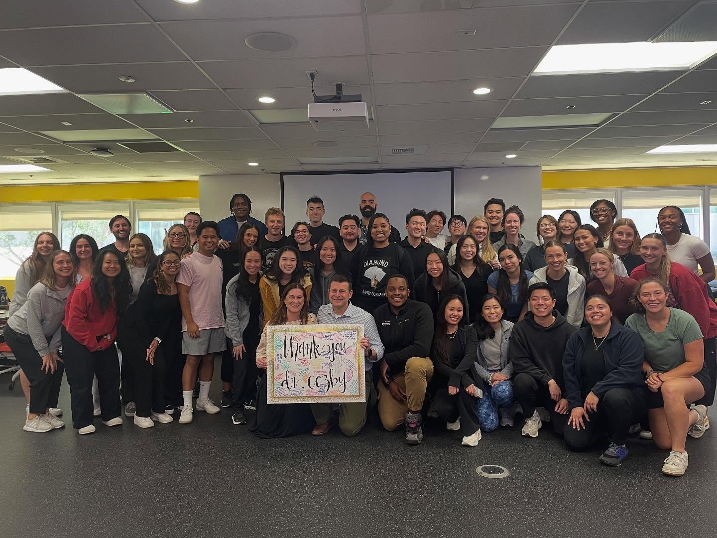 End of an era 🫡

Jason spent half his life teaching in the Division of Biokinesiology &amp; Physical Therapy at USC.  And he was a Trojan long before that as an undergraduate student. Hard to say goodbye but grateful for the incredible colleagues an
