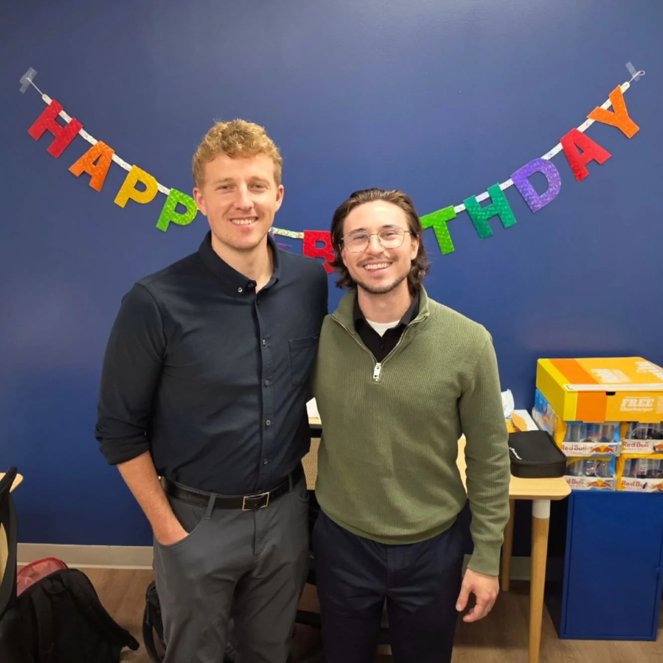 From USC DPT classmates to teammates, and birthdays only a week apart &mdash; we&rsquo;re so lucky to have these two on our team. Happy Birthday, Grant &amp; Noah! 🥳  It was fun celebrating you over the past two weeks! ✨

#HappyBirthday #TeamCelebra