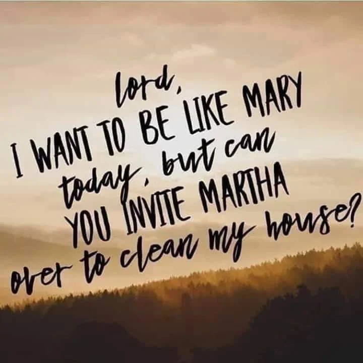 Mary and Martha: Contemplative and Active