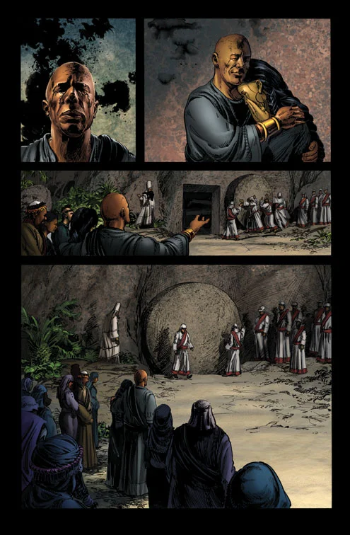 Job artwork used by permission courtesy of Kingstone Comics https://kingstone.co/
