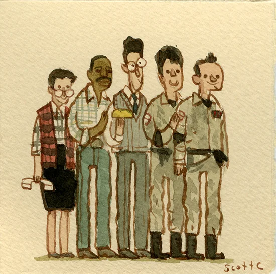 Ah, this is one of my favorite films. These guys start up a business that takes care of people’s ghost problems. They set up shop in an old firehouse and become a rather successful business. People love to ask each other who they should call when they talk about these guys. Where was this main office?