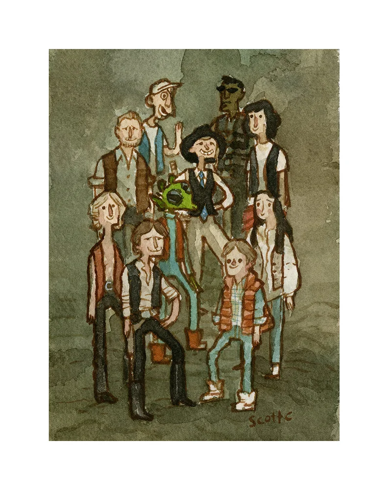 NEW The Vests print (8×10 edition of 150) $25