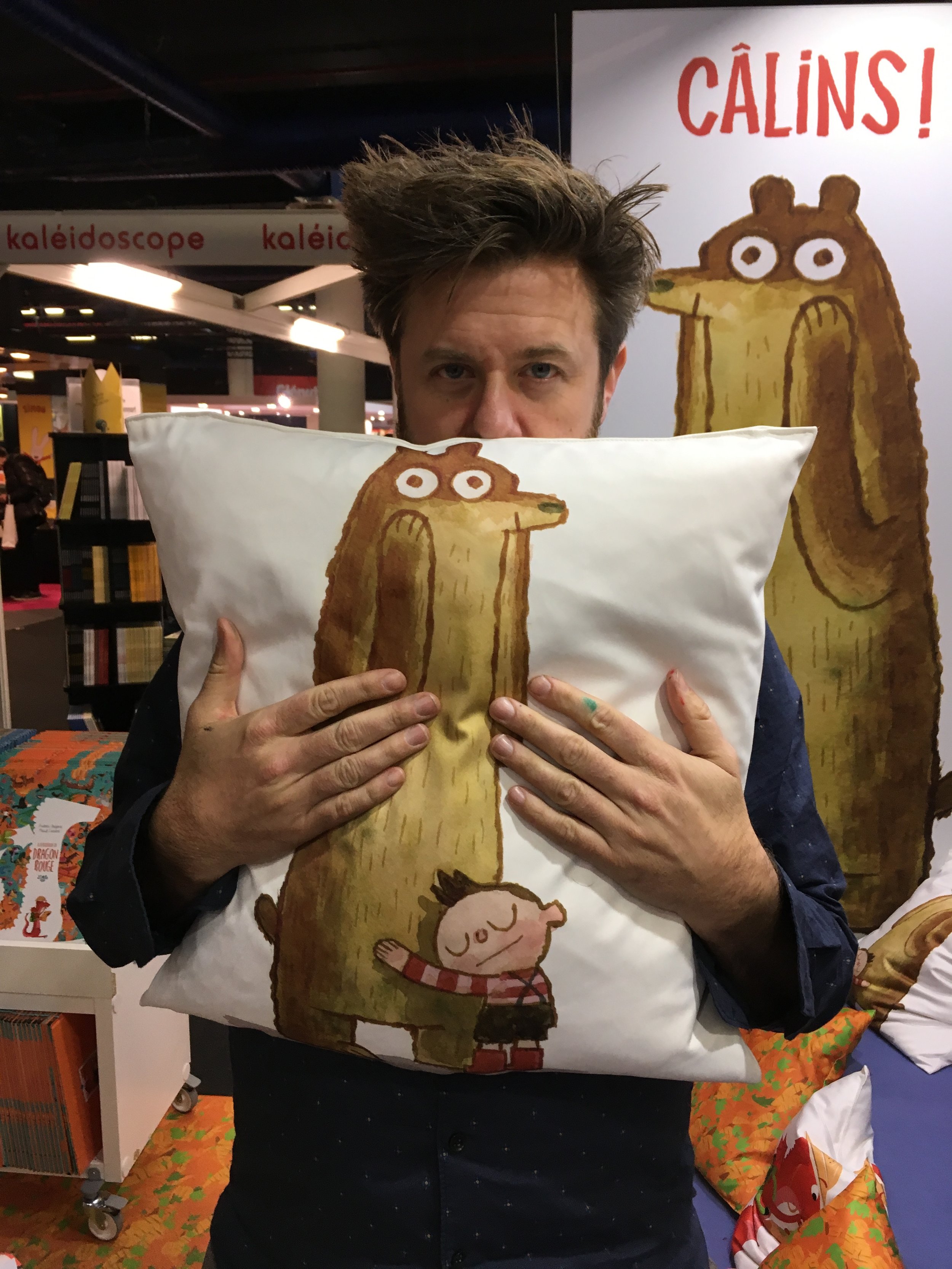  They made pillows for you to HUG. 