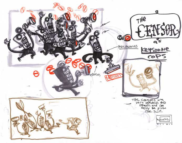 Psychonauts Concept Art