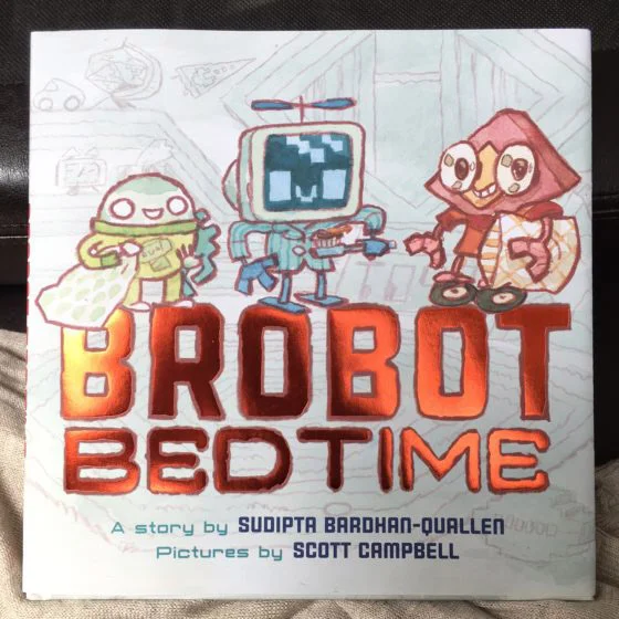 “Brobot Bedtime” children’s picture book – $17