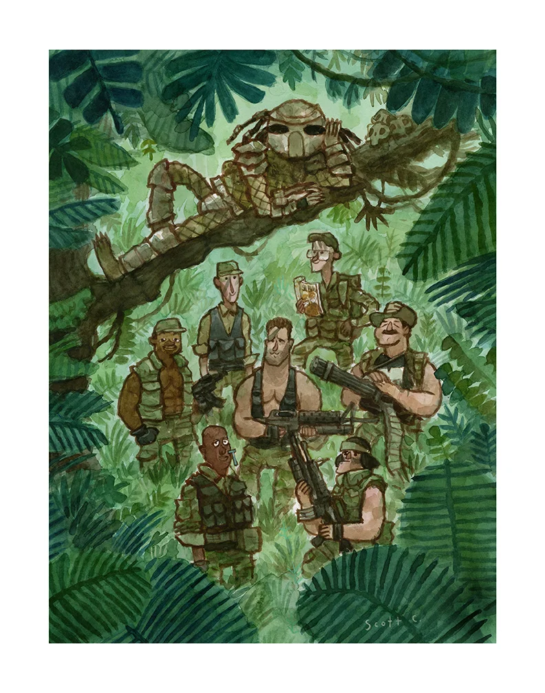 “Jungle Moments” print – $30 (11×14 inches, edition of 200)