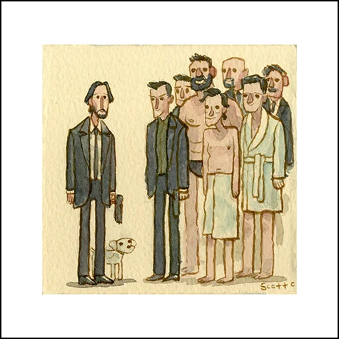 “The Puppy” - $15 (4.75x 4.75 inches)