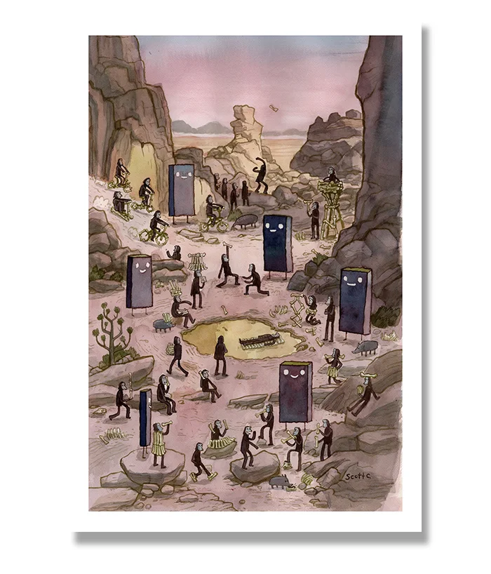 The Dawning - $45 (13x19 edition of 150)