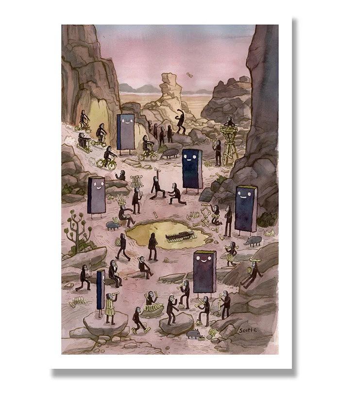 The Dawning - $45 (13x19 edition of 150)