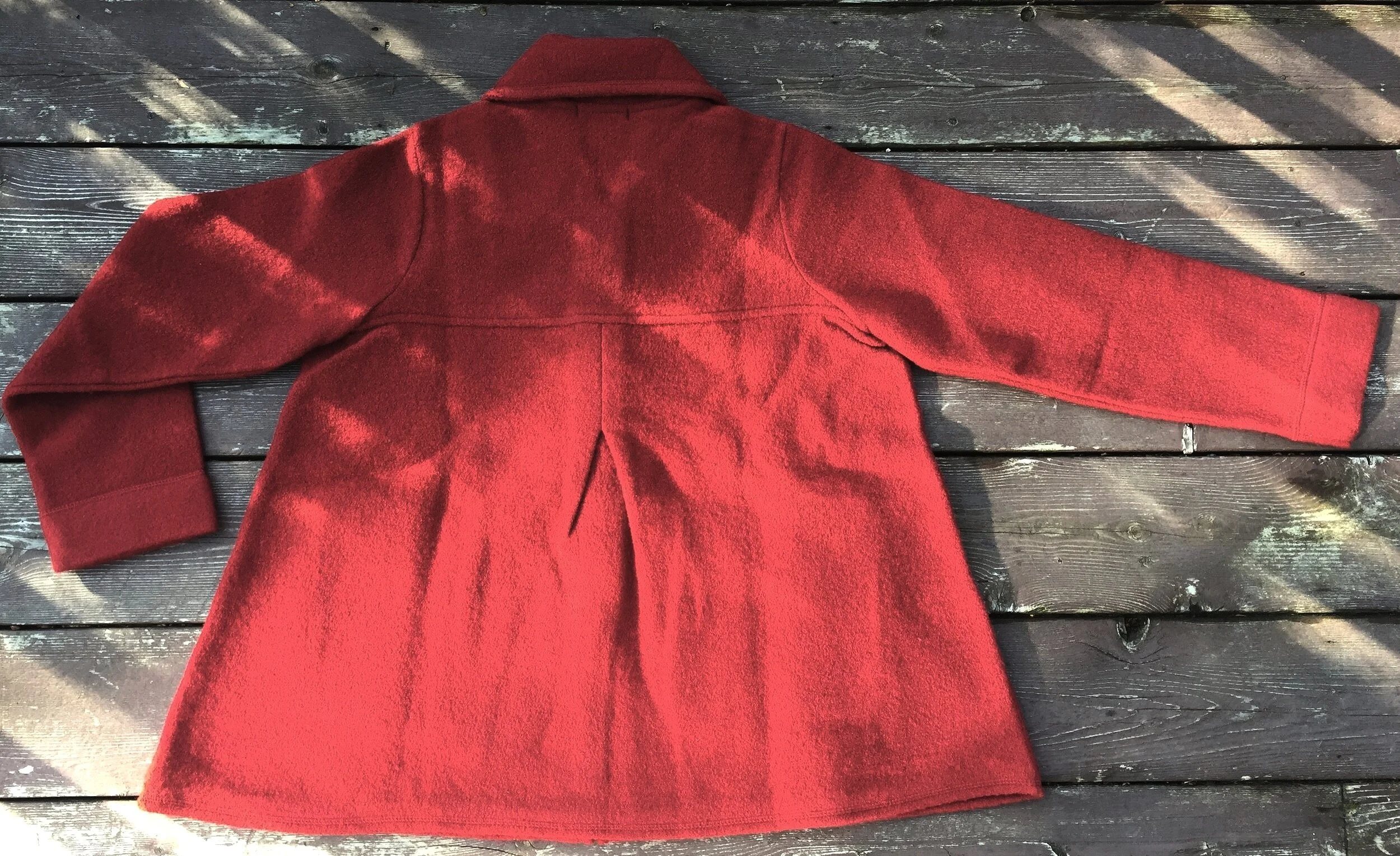 Red Wool Swing Coat Hotsell, 52% OFF 