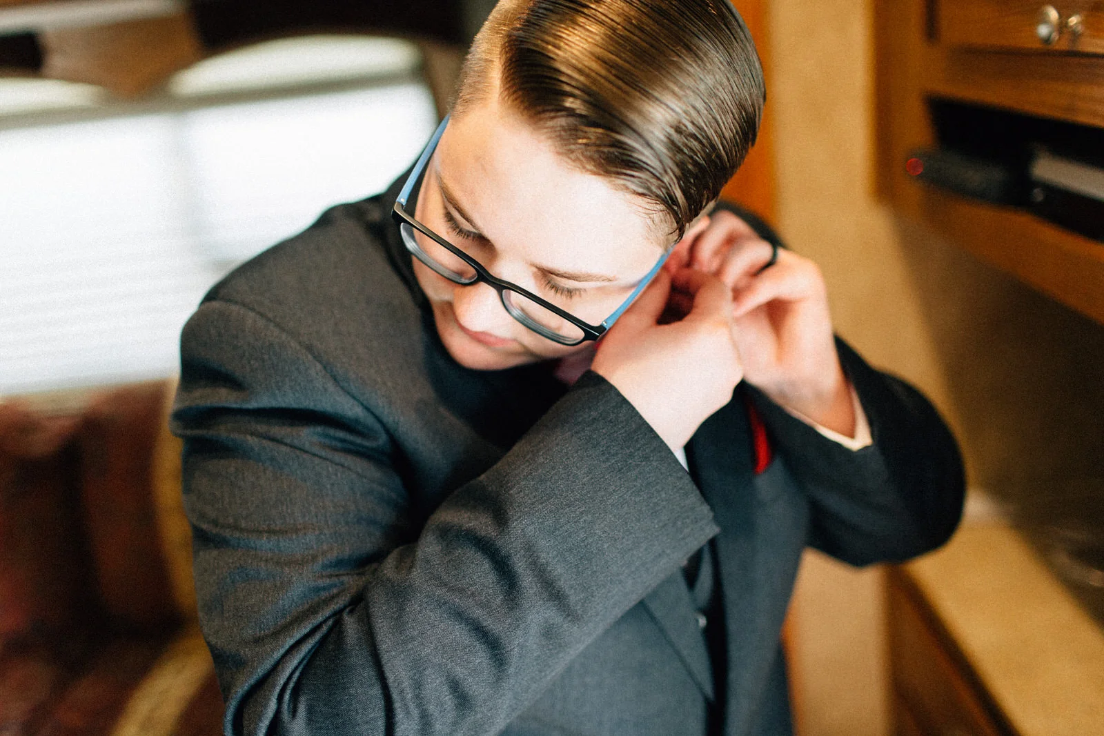 seattle feminist wedding photographer lgbtq lgbt queer wedding downtown fuck yeah weddings kendall lauren shea harry potter