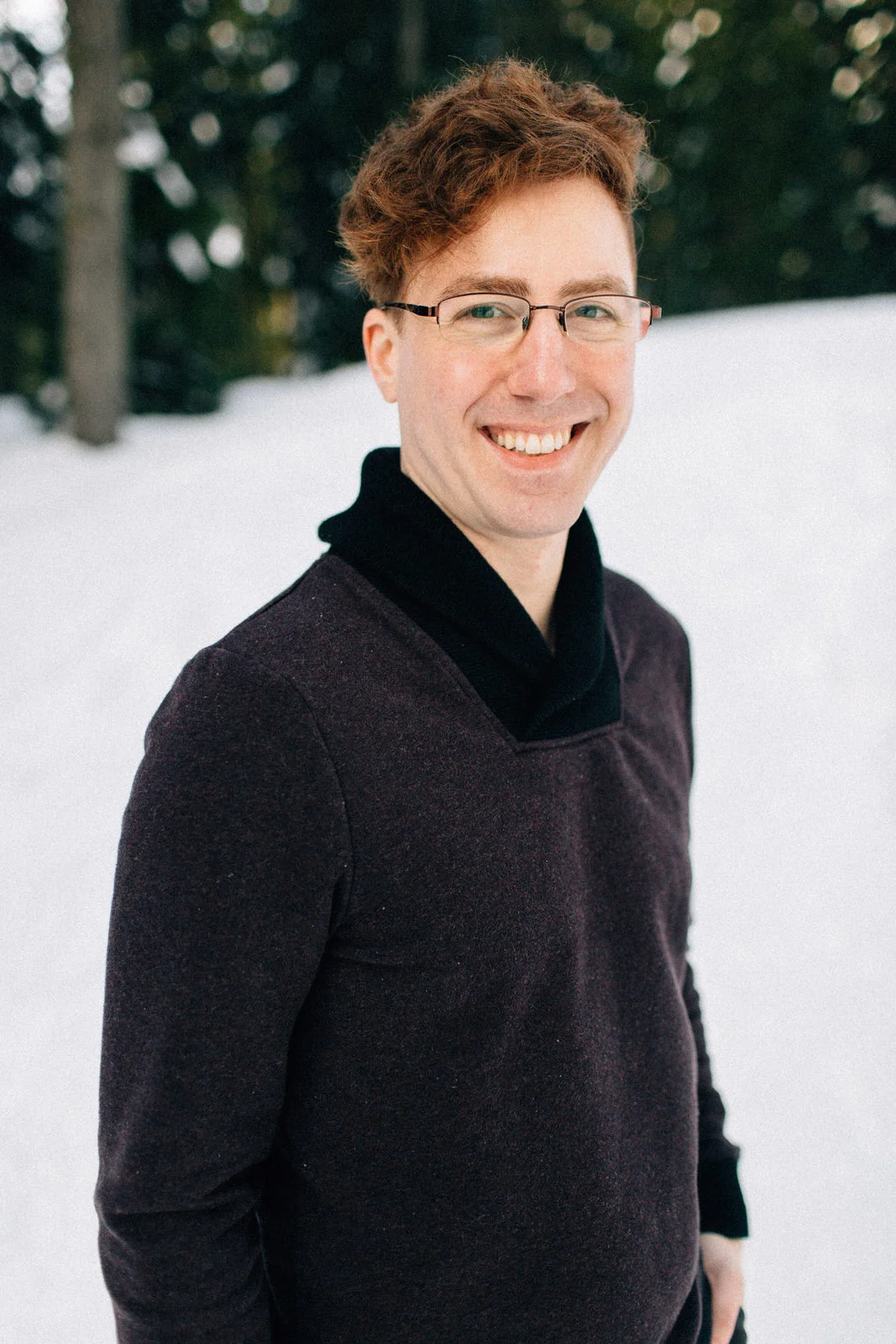 Snoqualmie Pass fuck yeah weddings engagement session snow mountains kendall shea feminist photographer