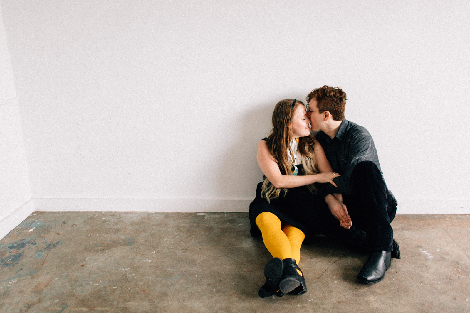 studio engagement session fuck yeah weddings jenn abram couples seattle washington kendall shea