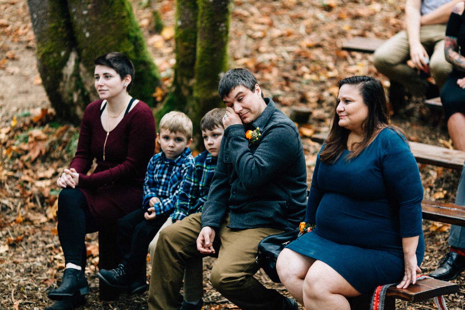 christina will pendarvis farm woodland wedding oregon forest fuck yeah weddings kendall shea outdoor ceremony