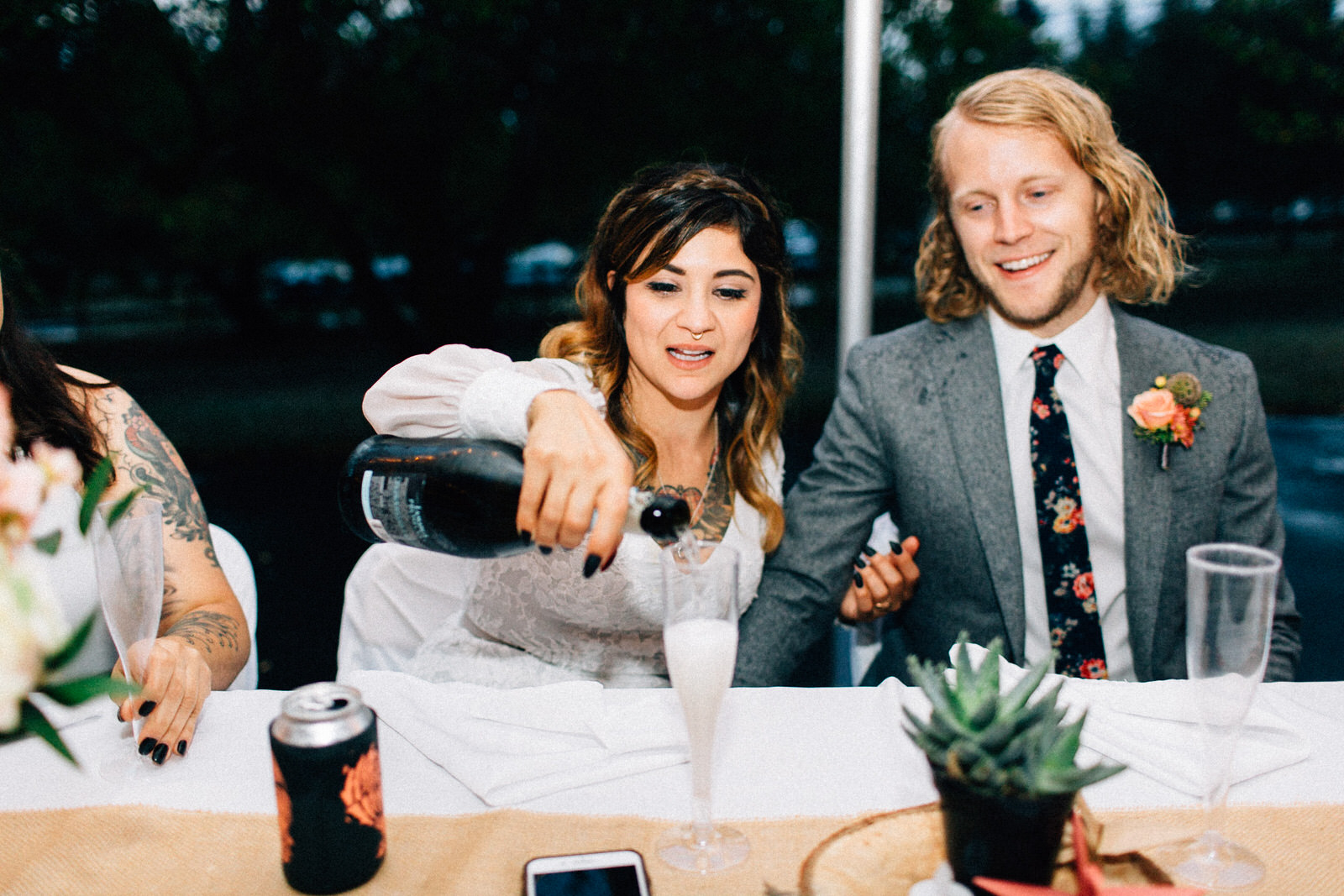 christina will pendarvis farm woodland wedding oregon forest fuck yeah weddings kendall shea outdoor ceremony