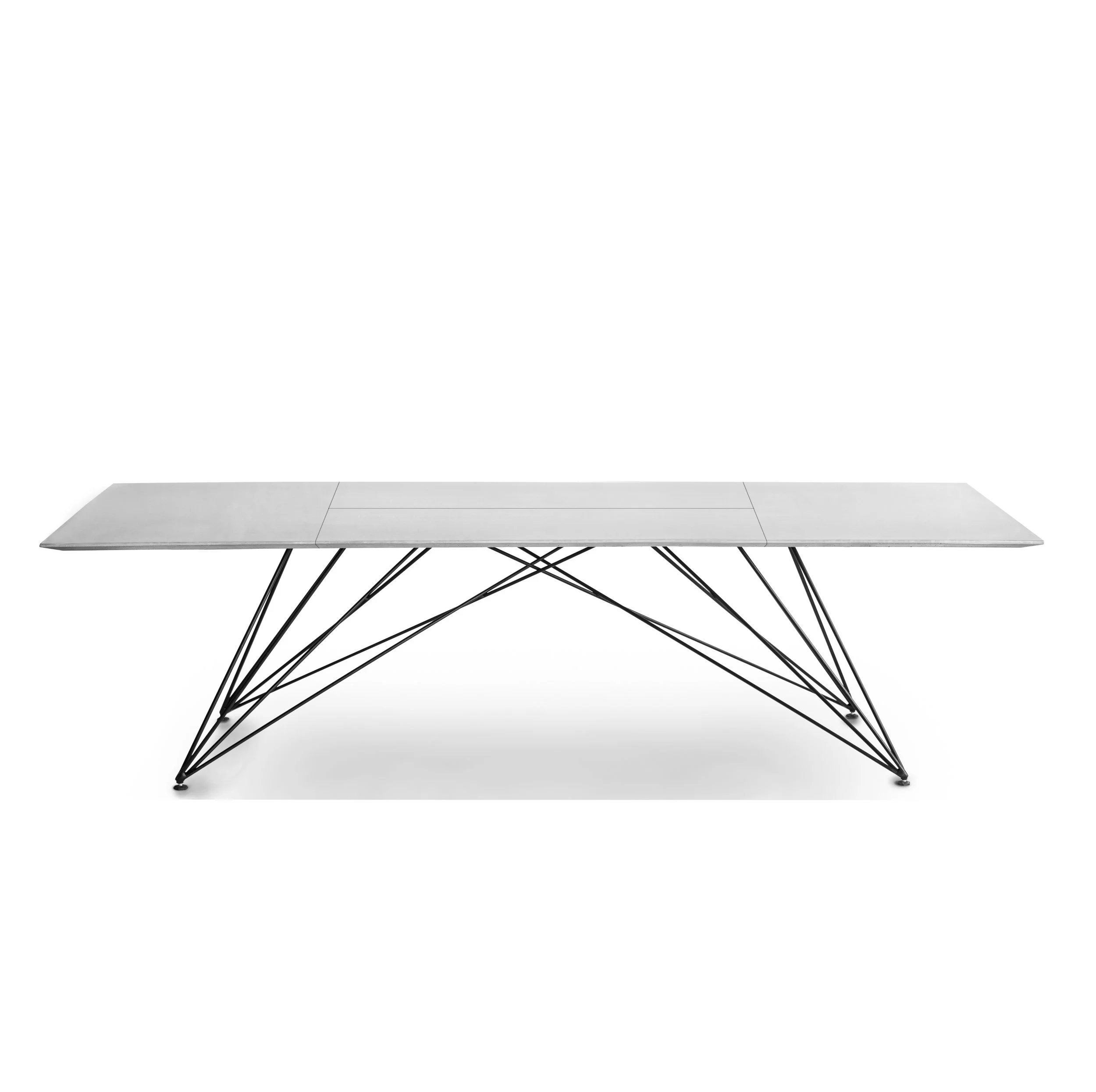MESA oppenheimer (OPMe) dimensões: (LxP): 190x90 , 270x100 (altura) : 75 CM acabamentos: compensado naval 36mm com e sem formica, madeiras maciças jequitiba, tauari, angelim, maracatiara, louro freijo e cumaru(sarrafeado - exterior) , concreto e concreto e madeira, granitina APLICAÇÃO: INTERIOR(TODOS ACABAMENTOS), EXTERIOR(CUMARU, CONCRETO E GRANITINA) ASSINADO POR: MATTHIAS AMBROS VON HOLLEBEN