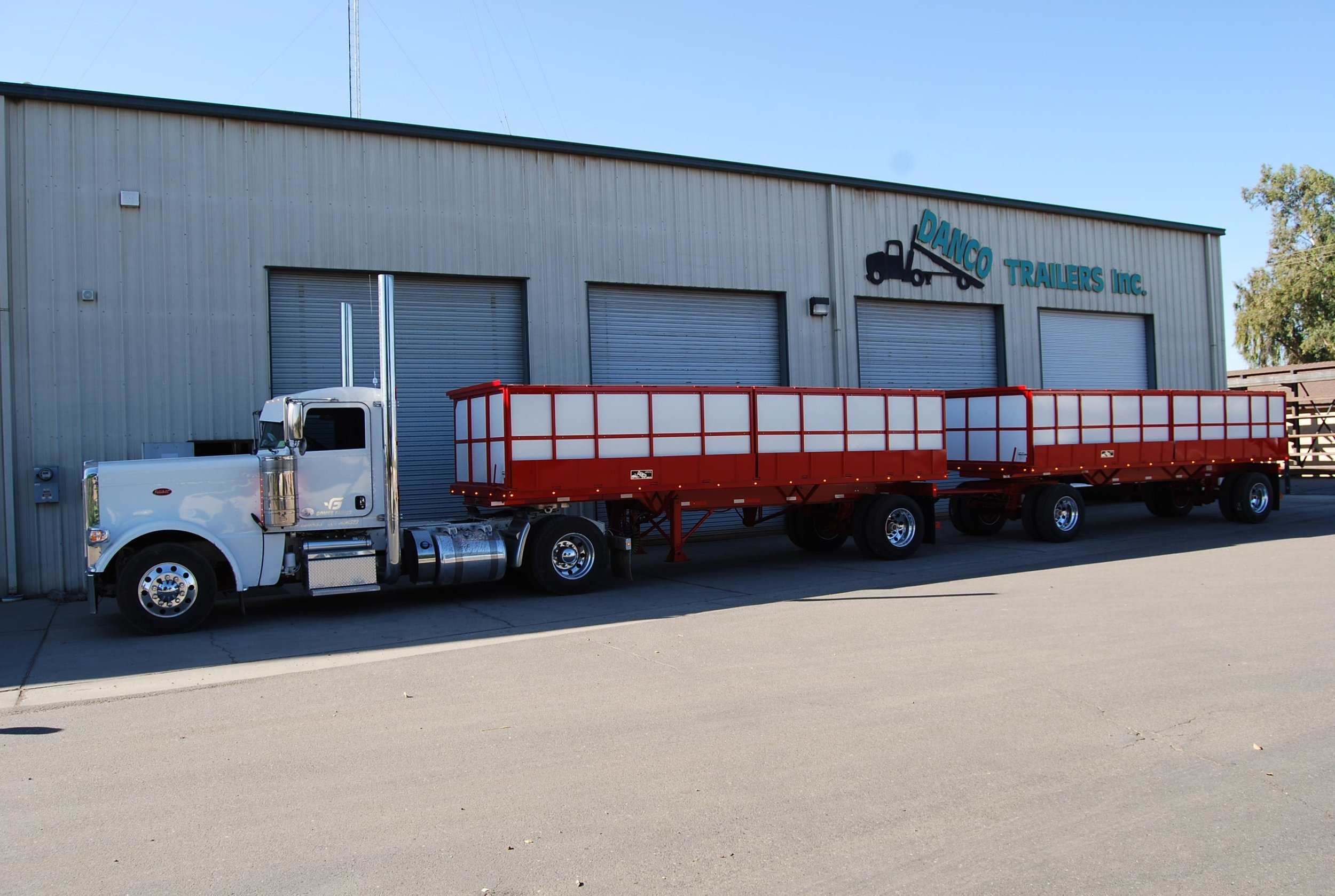 2022 Side Dump Semi &amp; Pull Trailer