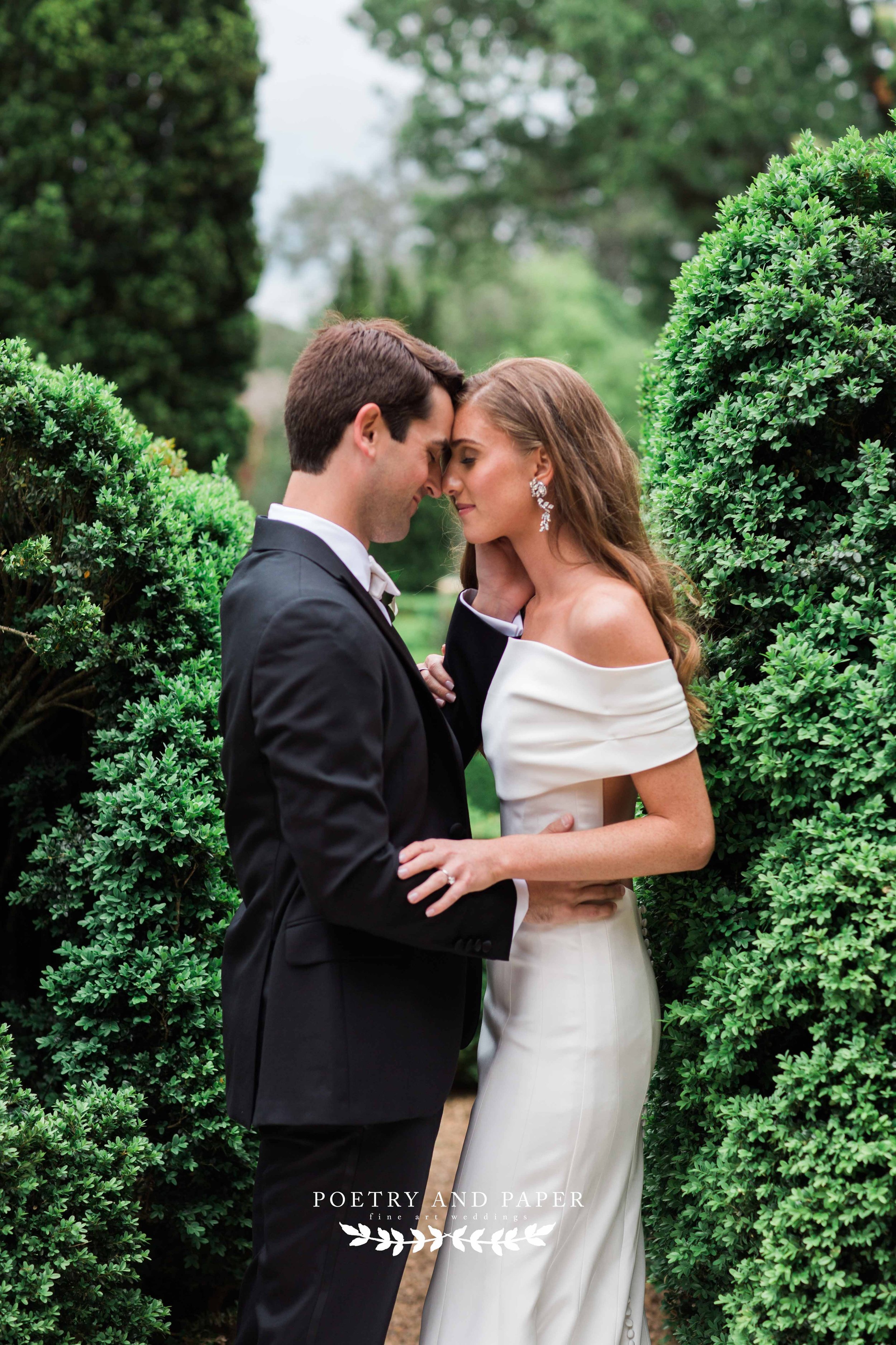 Atlanta Top Wedding Photographer-Barnsley Gardens- Poetry and Paper- couple in garden.jpg