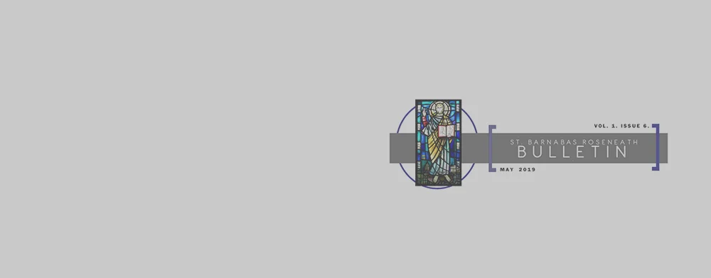 St. Barnabas Church Bulletin May 2019