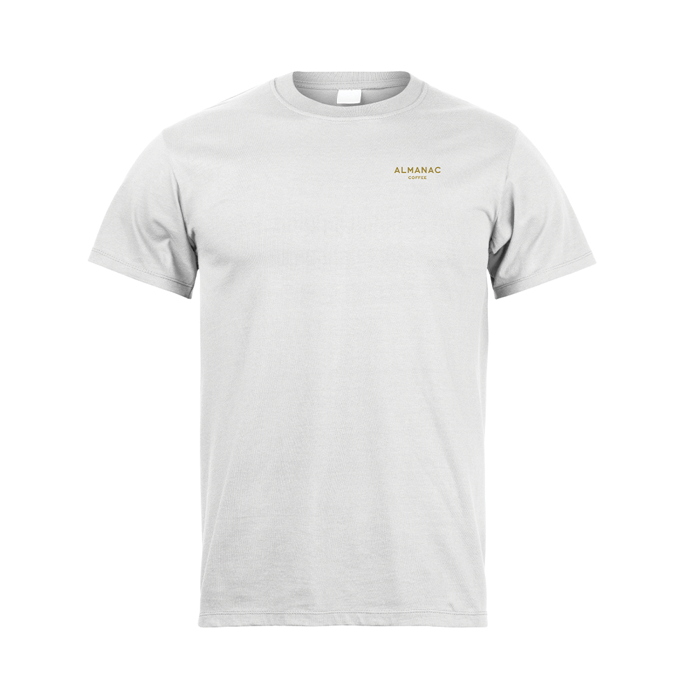 Almanac Coffee_White Shirt_Front.png